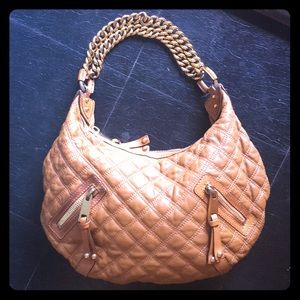 Marc Jacobs quilted leather hobo bag